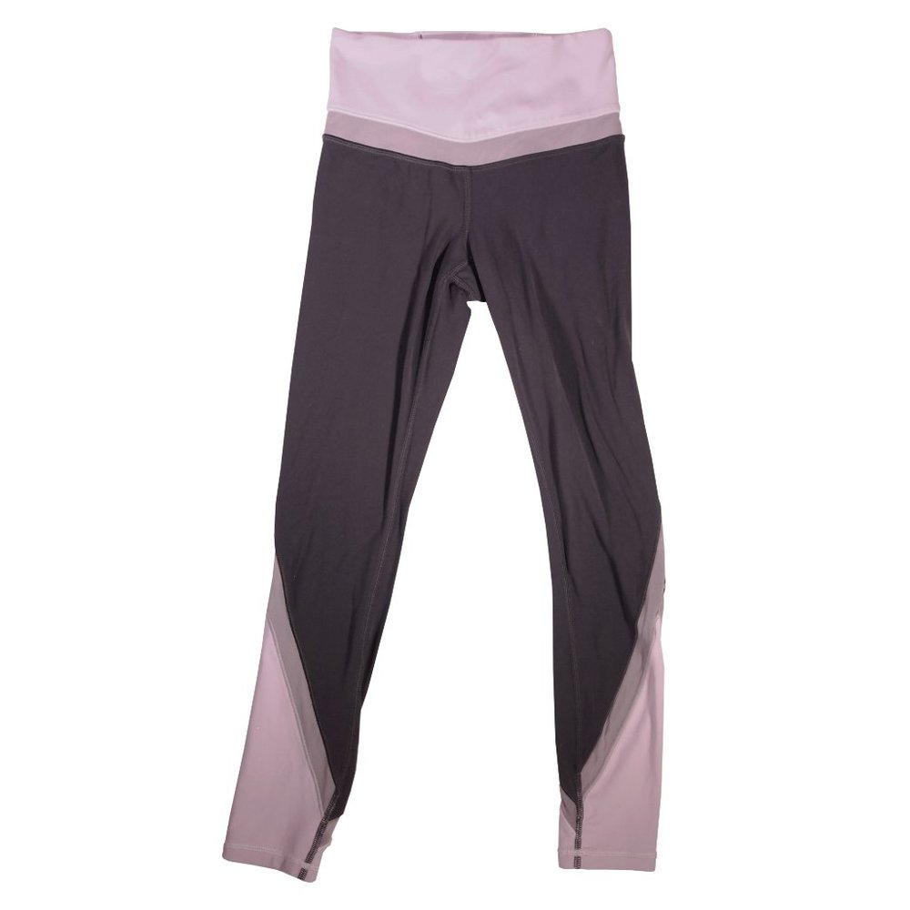 Athleta Elation 7/8 Tight Yoga Legging Powervita Fabric, Size XXS, Gray Purple